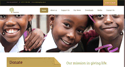 Desktop Screenshot of ikageng.org.za